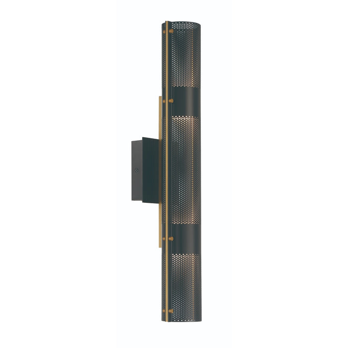 Eurofase 46802-019 Westcliffe 23" Gold-Black Mix LED Outdoor Wall Light