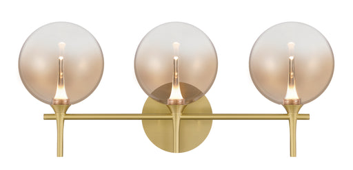 Eurofase 48913-034 Iissa 3-Light Gold LED Vanity Light