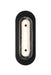 Eurofase 49171-013 Tramore 16" Powder Coat Black LED Outdoor Wall Light