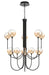 Eurofase 48926-032 Iissa 40" Matte Black LED Chandelier