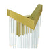Eurofase 47600-010 Vivien 20" Matte Gold LED Wall Sconce