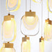 Eurofase 37193-010 Paget 39" Matte Gold LED Chandelier