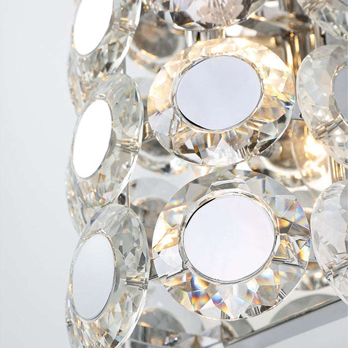 Eurofase 44283-018 Perrene 19" Chrome Wall Sconce
