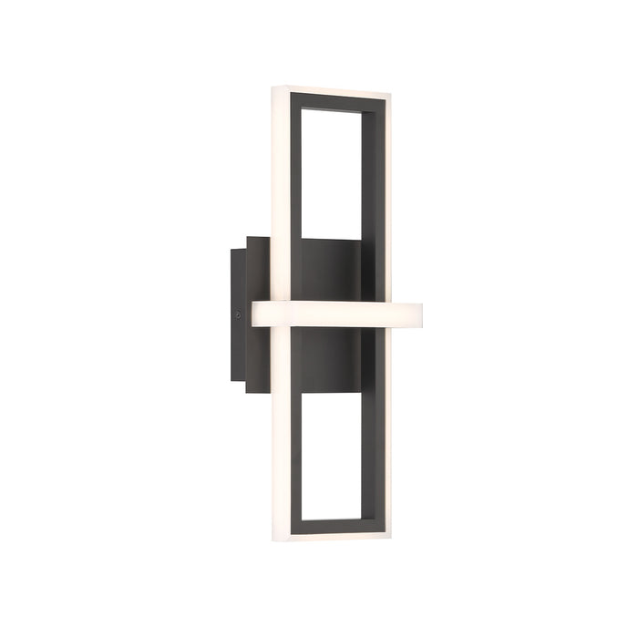 Eurofase 45725-012 Bordo 16" Matte Black LED Outdoor Wall Light