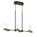 Eurofase 45713-019 Torcia 31" Matte Black LED Chandelier