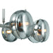 Eurofase 38130-022 Nottingham 44" Polished Nickel Chandelier