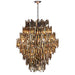 Eurofase 31889-018 Vienna 48" Chrome Chandelier