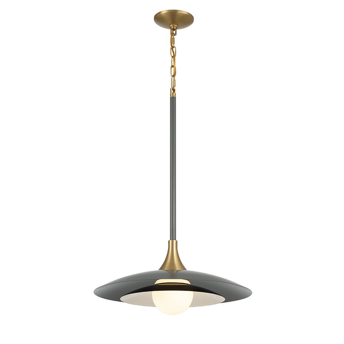 Eurofase 46441-034 Welsh 18" Matte Grey LED Pendant Light