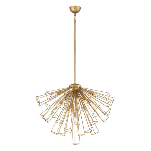 Eurofase 43863-027 Dendelio 30" Matte Gold Chandelier