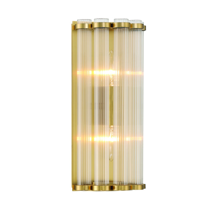 Eurofase 47241-015 Glasbury 14" Gold Wall Sconce