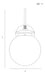 Eurofase 47195-011 Caswell 11" Powder Coat Black LED Outdoor Wall Light