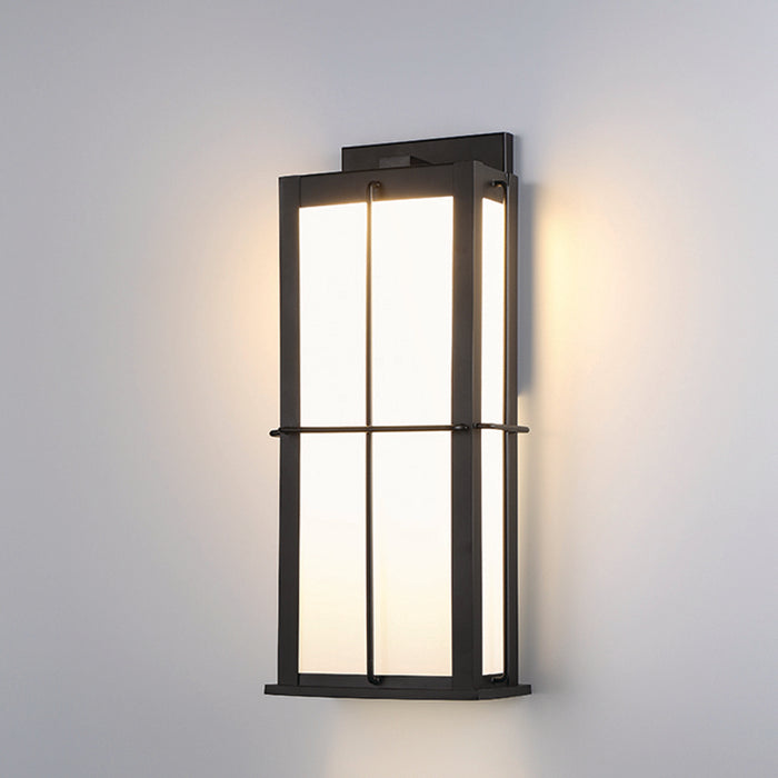 Eurofase 44268-015 Bensa 20" Matte Black LED Outdoor Wall Light