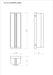 Eurofase 49023-022 Langferd 16" Matte Black LED Outdoor Wall Light