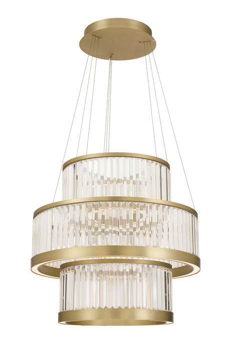 Eurofase 49351-019 Empra 35" Gold LED Chandelier