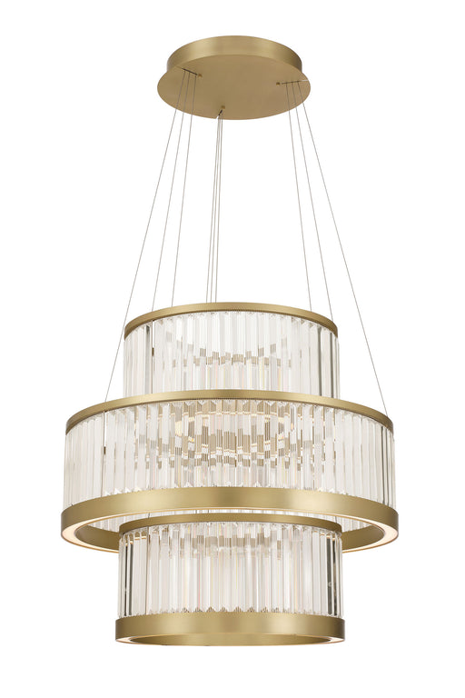 Eurofase 49351-019 Empra 35" Gold LED Chandelier