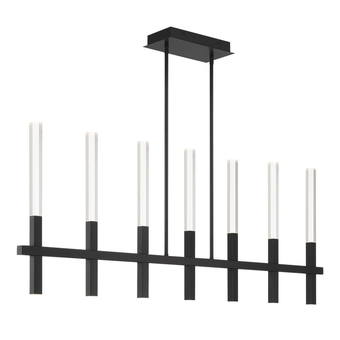 Eurofase 46476-012 Benicio 46" Matte Black LED Chandelier
