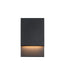 Eurofase 49240-023 Nanton 9" Sand Black LED Outdoor Wall Light