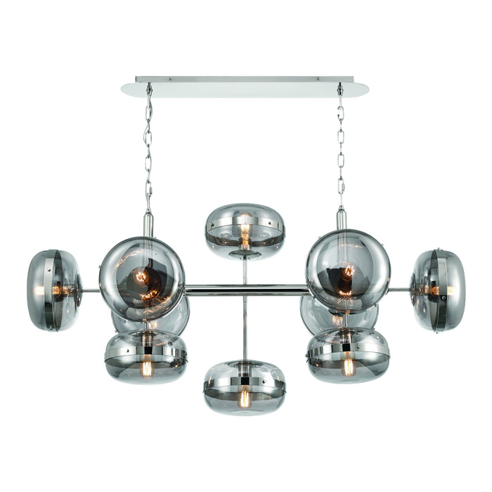 Eurofase 37089-029 Nottingham 54" Polished Nickel Chandelier