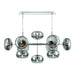 Eurofase 37089-029 Nottingham 54" Polished Nickel Chandelier
