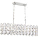 Eurofase 44287-016 Perrene 40" Chrome Chandelier