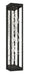 Eurofase 38639-029 Aerie 30" Silver-Black Mix LED Outdoor Wall Light