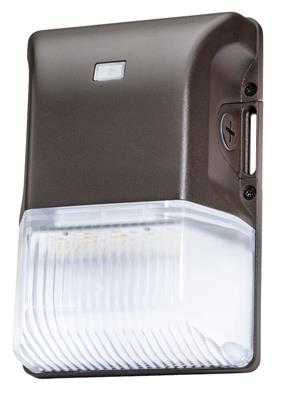 LED Wall Pack Topaz F-WPC/30W/CTS/BZ-96 Compact LED Wall Pack 30 Watt CCT Selectable Bronze Topaz