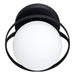 Vanity Light Thesis 206966A Parker 6 inch 1 light Matte Black Vanity Light with Etched Opal Glass Shade THESIS