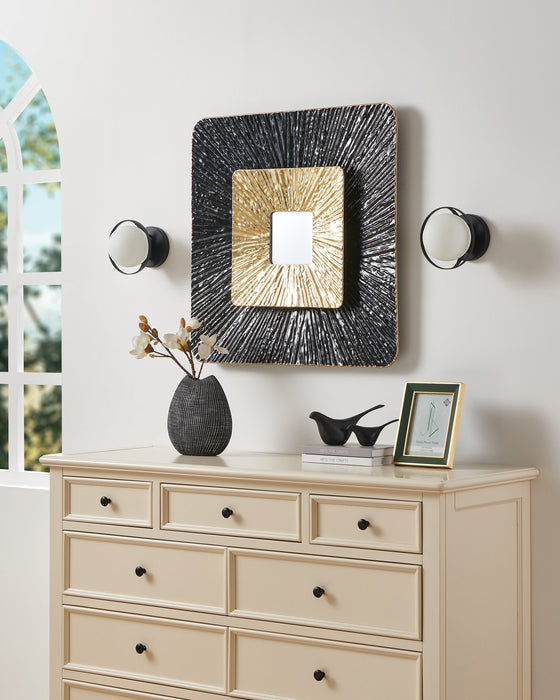 Vanity Light Thesis 206966A Parker 6 inch 1 light Matte Black Vanity Light with Etched Opal Glass Shade THESIS