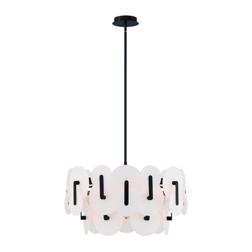 Eurofase 47209-022 Nuvola 24" Matte Black LED Chandelier