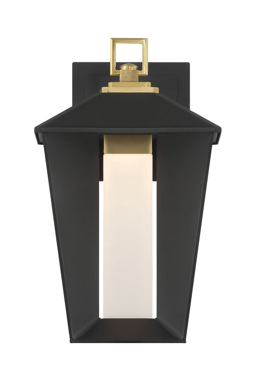 Eurofase 50047-017 Andson 13" Brass-Sand Black Mix LED Outdoor Wall Light