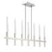 Eurofase 46476-029 Benicio 46" Polished Nickel LED Chandelier