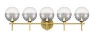 Eurofase 48919-029 Iissa 5-Light Gold LED Vanity Light