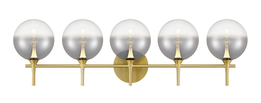 Eurofase 48919-029 Iissa 5-Light Gold LED Vanity Light