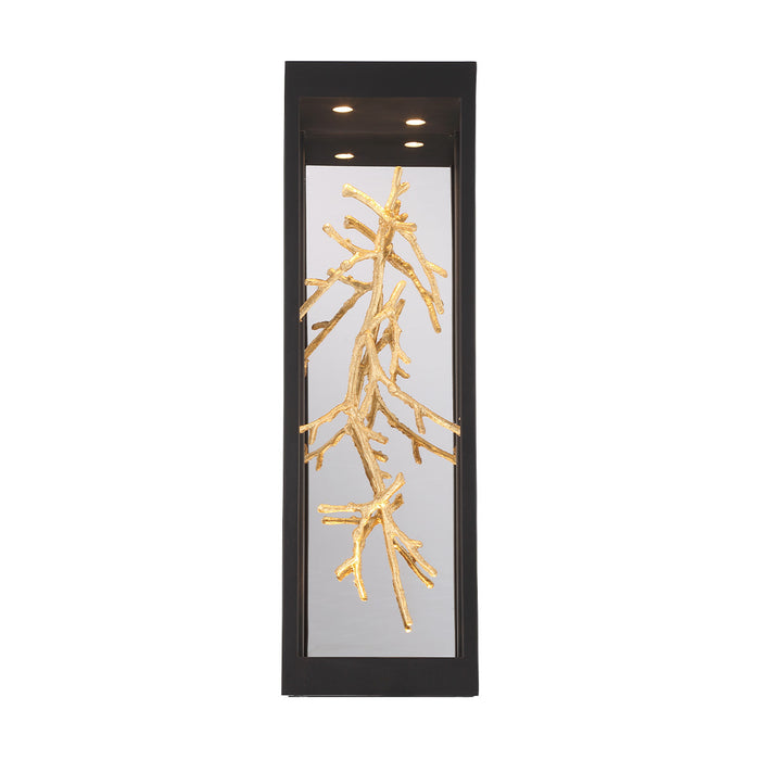 Eurofase 45699-016 Aerie 20" Gold-Black Mix LED Outdoor Wall Light