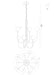 Eurofase 48926-032 Iissa 40" Matte Black LED Chandelier