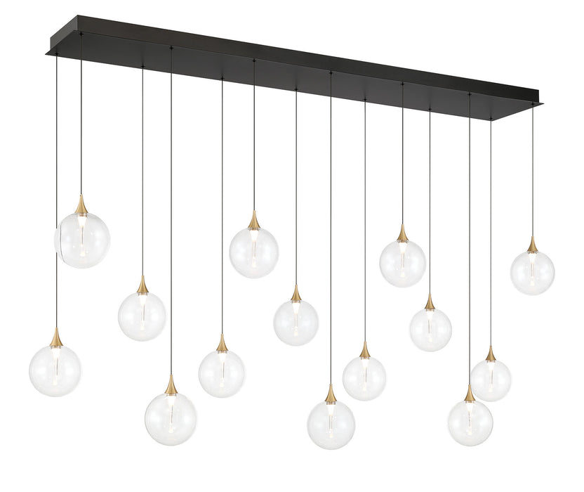 Eurofase 48938-013 Iissa 72" Gold LED Chandelier