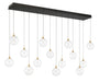 Eurofase 48938-013 Iissa 72" Gold LED Chandelier