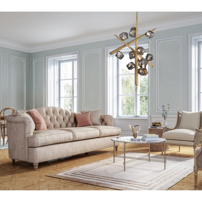 Eurofase 47235-014 Thorah 47" Matte Gold LED Chandelier