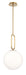 Eurofase 37233-036 Prospect 12" Gold Pendant Light