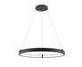Eurofase 38135-019 Mucci 48" Matte Black LED Chandelier