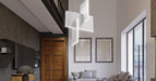 Eurofase 37347-035 Coburg 23" Anodized Silver LED Pendant Light