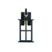 Eurofase 47200-012 Greyson 16" Brass-Black Mix LED Outdoor Wall Light
