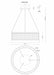 Eurofase 49353-020 Empra 24" Matte Black LED Pendant Light