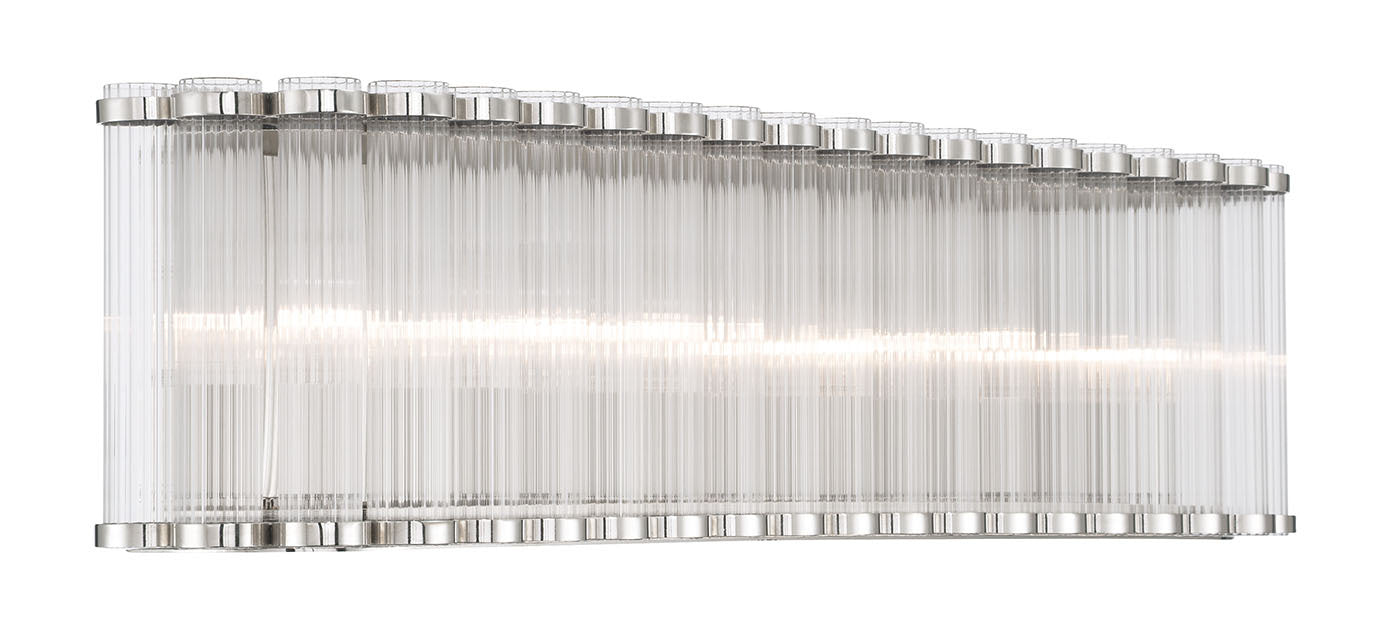 Eurofase 50043-026 Glasbury 32" Polished Nickel Vanity Light