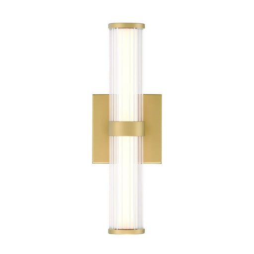 Eurofase 47123-014 Fayton 14" Matte Gold LED Outdoor Wall Light