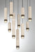 Eurofase 50130-023 Cambre 22" Antique Brass LED Chandelier