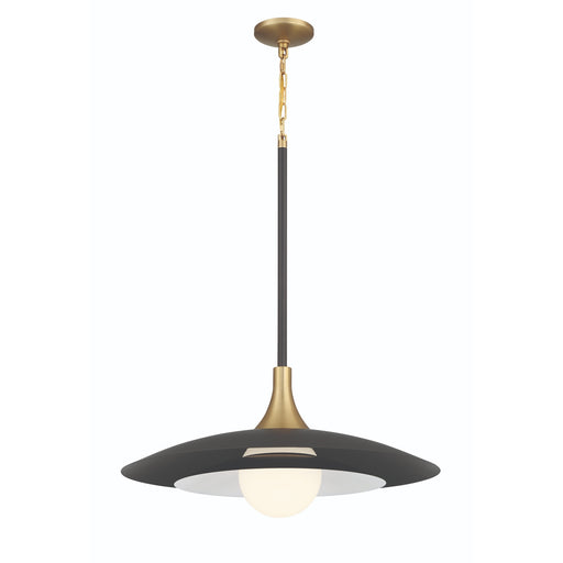 Eurofase 46785-046 Welsh 30" Matte Black LED Pendant Light
