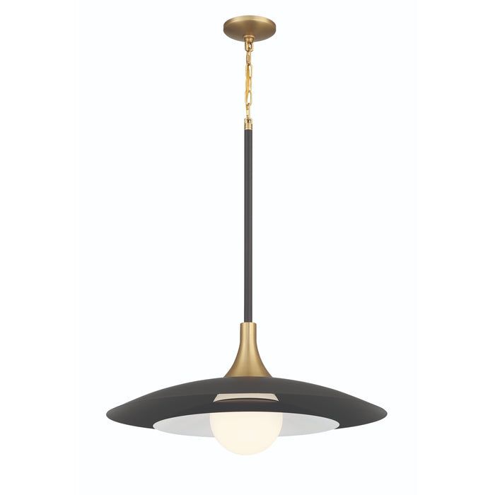 Eurofase 46785-046 Welsh 30" Matte Black LED Pendant Light