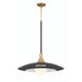 Eurofase 46785-046 Welsh 30" Matte Black LED Pendant Light