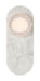Eurofase 50273-010 Sternn 15" Marble White LED Outdoor Wall Light